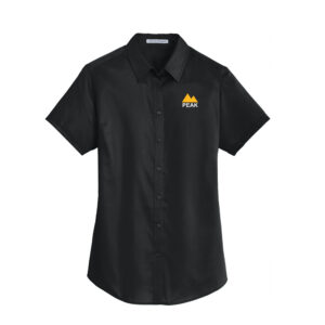 Port Authority Ladies Short Sleeve SuperPro Twill Shirt