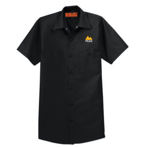 Red Kap Long Size, Short Sleeve Industrial Work Shirt
