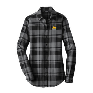 Port Authority® Women's Plaid Flannel Tunic