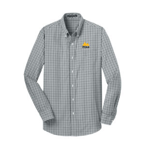 Port Authority® Long Sleeve Gingham Easy Care Shirt